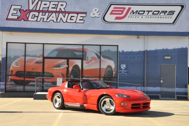 1994 Red Dodge Viper Convertible
