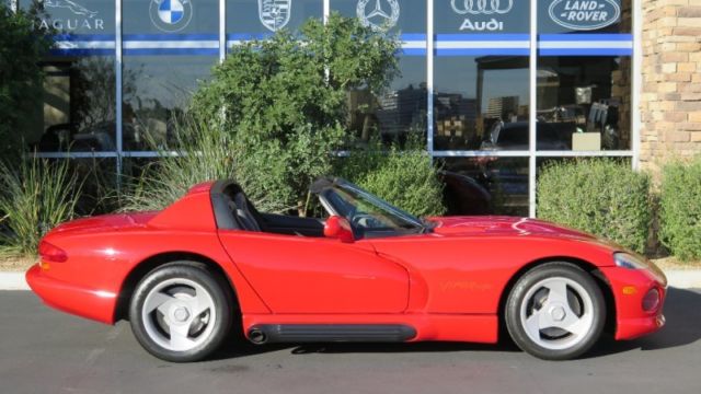 1994 Red Dodge Viper --