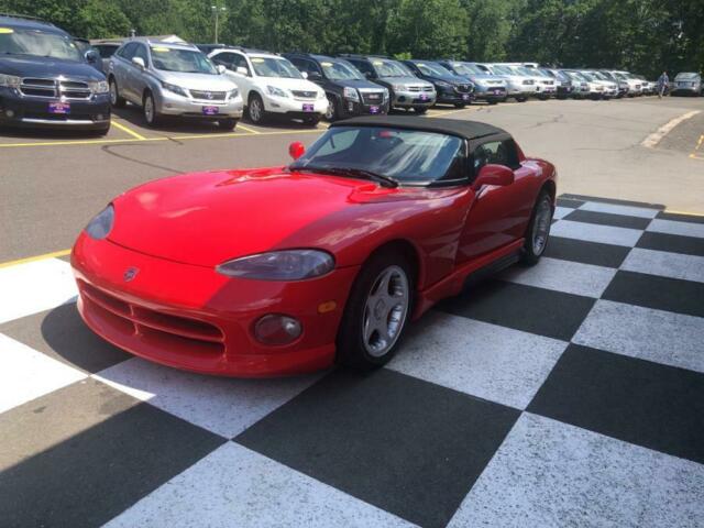 1994 Red Dodge Viper Coupe