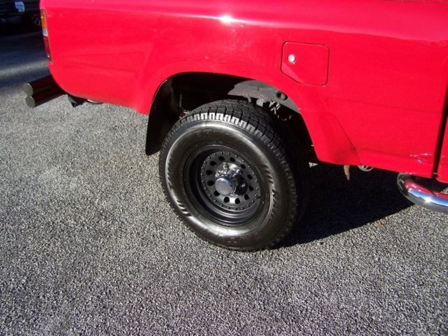 1994 Red Toyota 4WD Trucks Pickup Truck