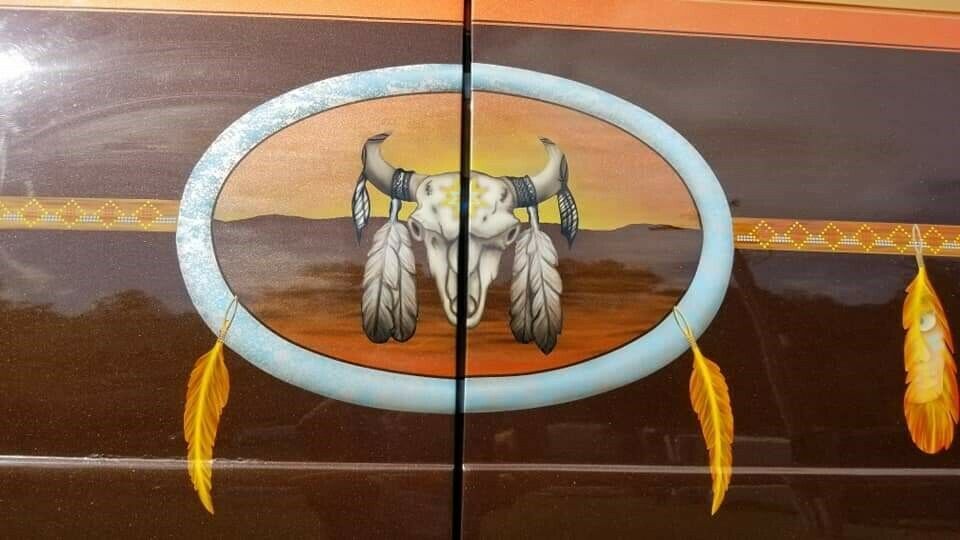 1994 gold / brown Ford E-Series Van Extended Cargo Van