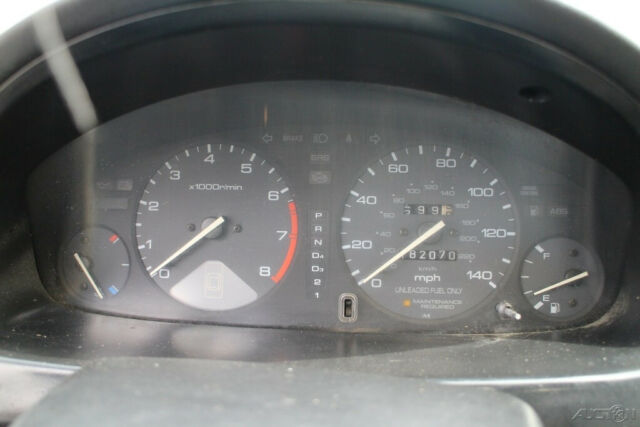 1994 Black Honda Accord Sedan