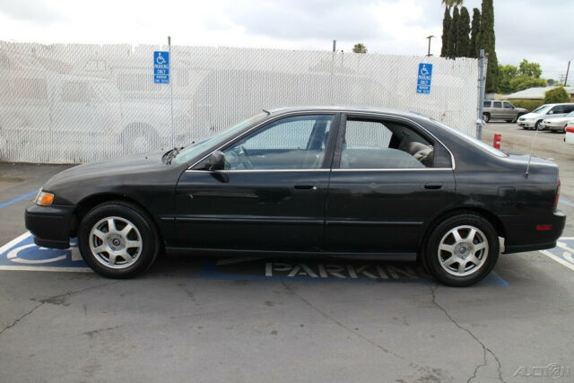1994 Black Honda Accord Sedan