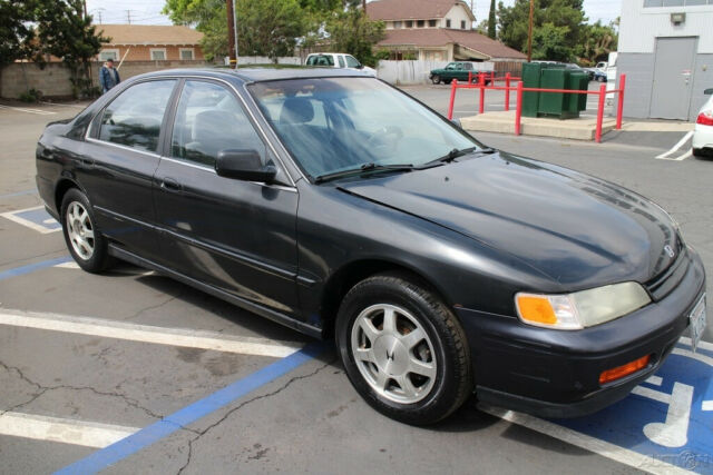 1994 Black Honda Accord Sedan