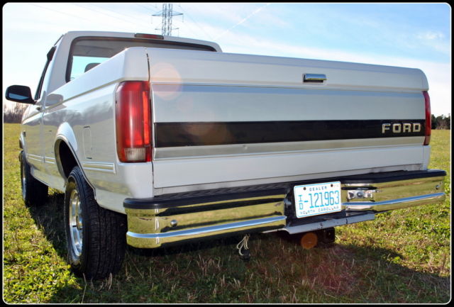 1994 White Ford F-150 Crew Cab Pickup
