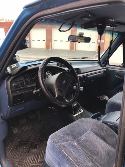 1994 Blue Ford F-250 Extended Cab Pickup