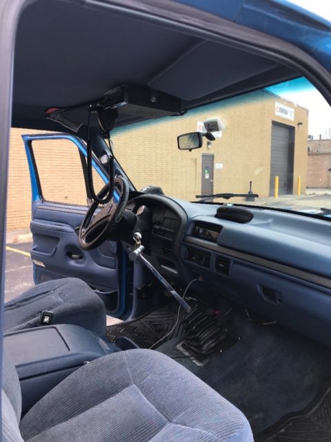 1994 Blue Ford F-250 Extended Cab Pickup