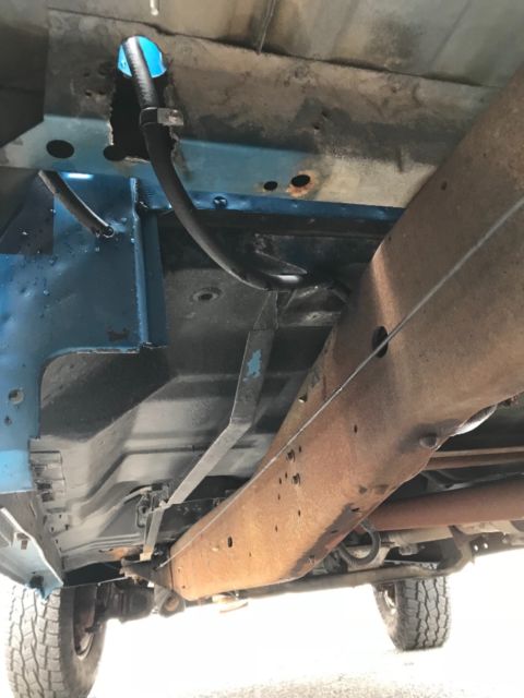 1994 Blue Ford F-250 Extended Cab Pickup