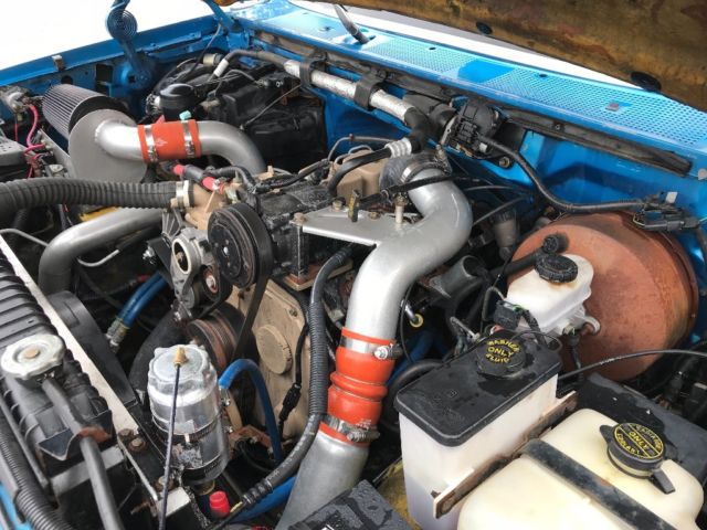 1994 Blue Ford F-250 Extended Cab Pickup