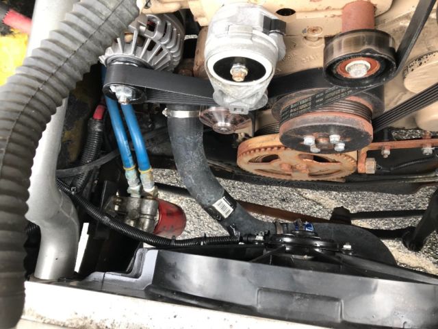 1994 Blue Ford F-250 Extended Cab Pickup