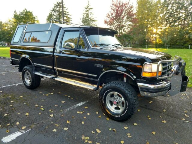 1994 Black Ford F-250 Regular Cab