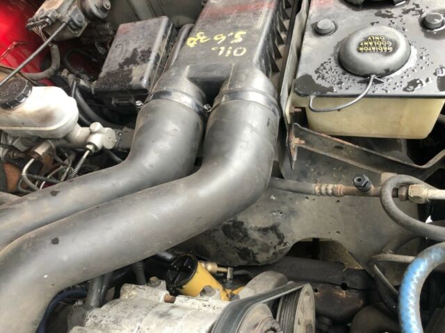 1994 Red Ford F-250 Standard Cab Pickup