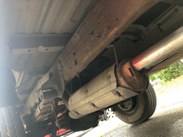 1994 Red Ford F-250 Standard Cab Pickup