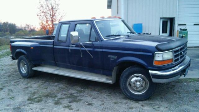 1994 Blue Ford F-350 Extended Cab Pickup