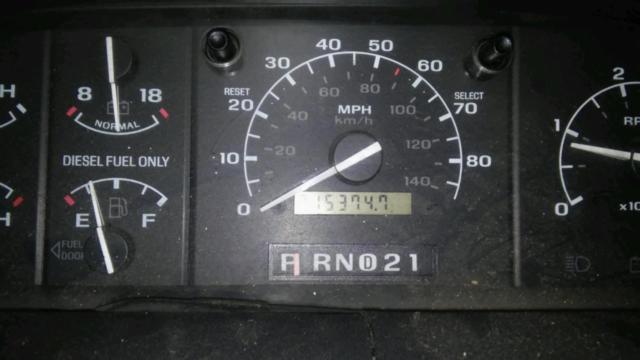 1994 Blue Ford F-350 Extended Cab Pickup