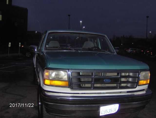 1994 Green Ford F-150 Extended Cab Pickup