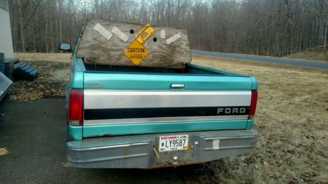 1994 Green Ford F-150 Extended Cab Pickup