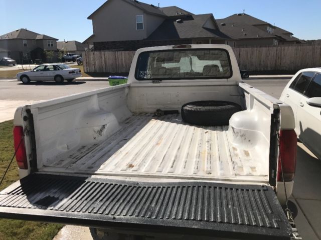 1994 White Ford F-250 Extended Cab Pickup