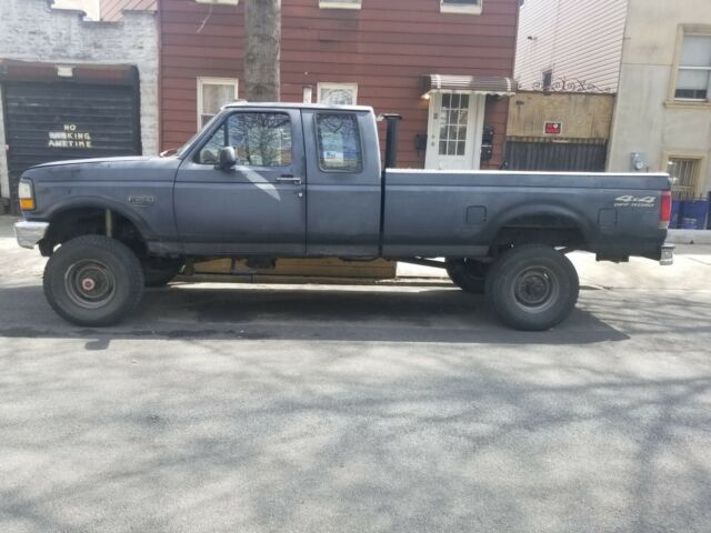 1994 Black Ford F-250 Extended Cab Pickup