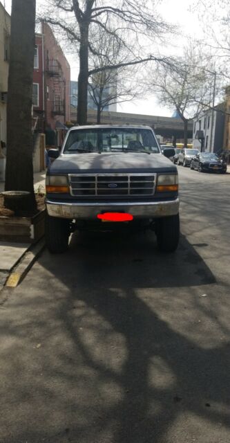 1994 Black Ford F-250 Extended Cab Pickup