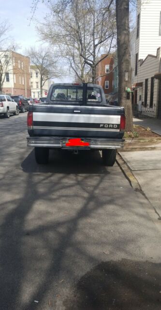 1994 Black Ford F-250 Extended Cab Pickup