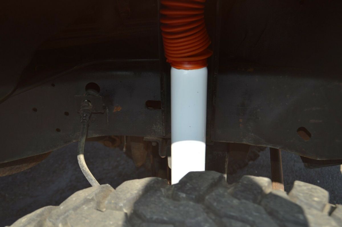 1994 Orange Ford F-350 Standard Cab Pickup