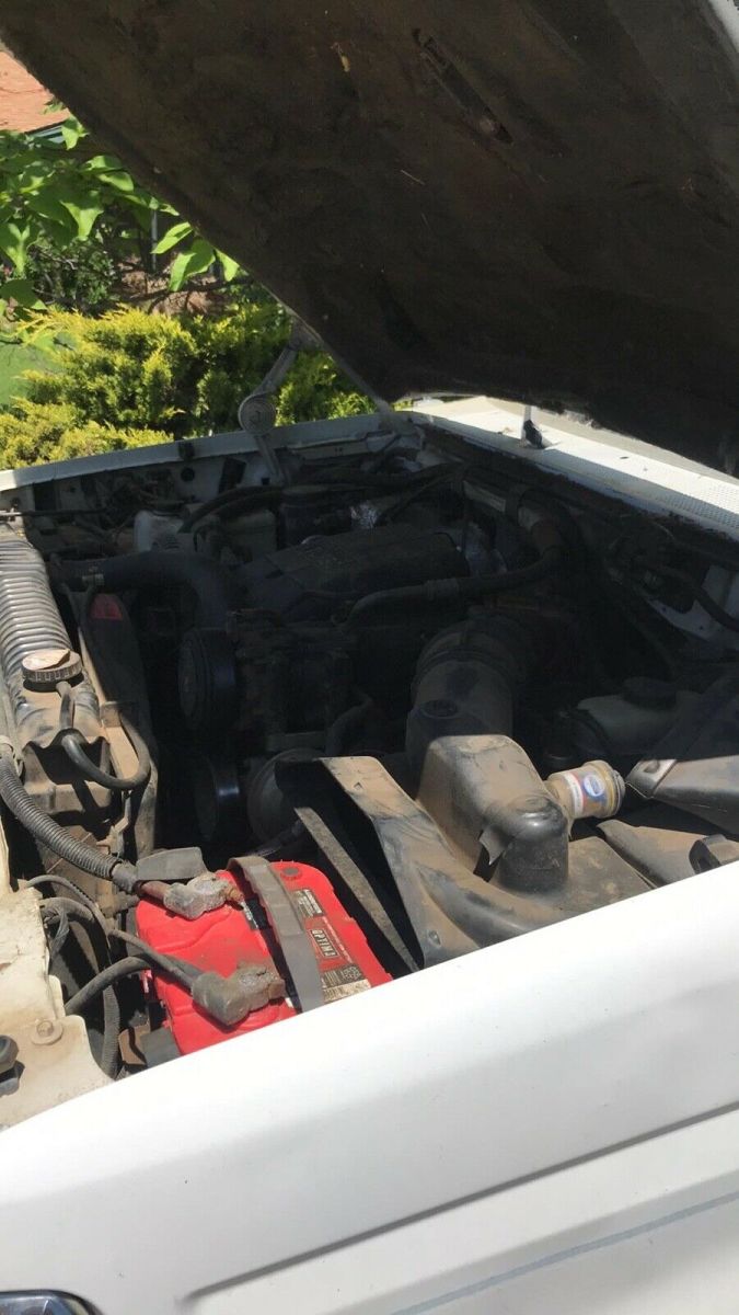 1994 White Ford F-350 Extended Cab Pickup