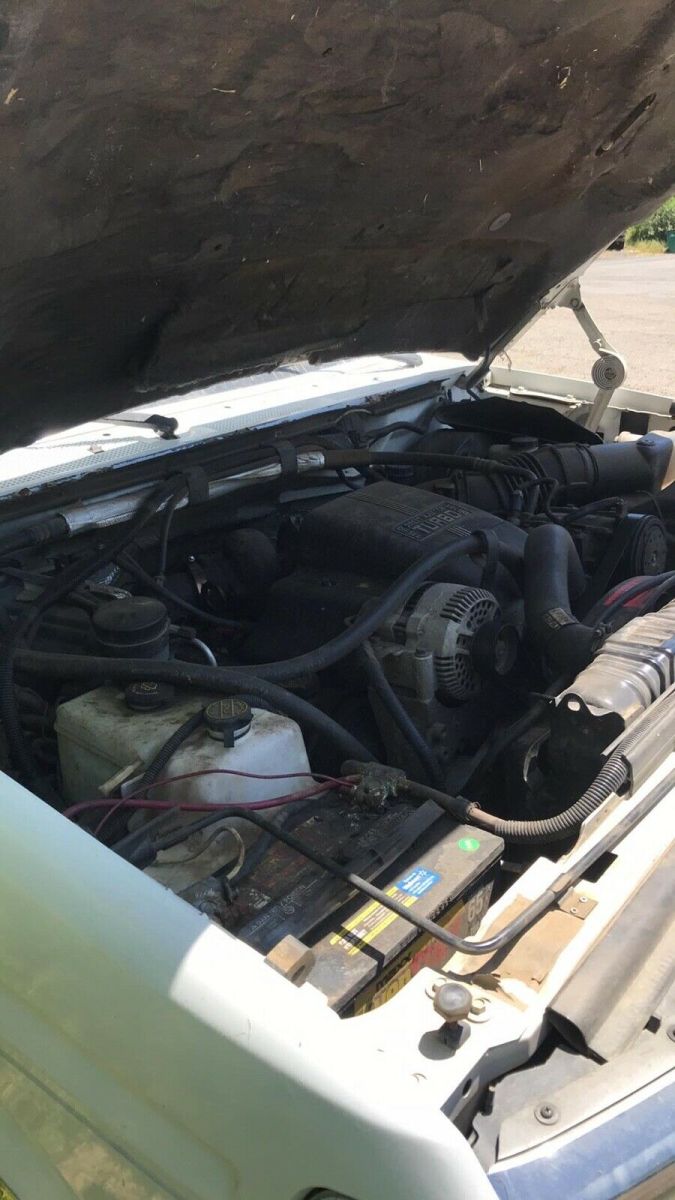 1994 White Ford F-350 Extended Cab Pickup