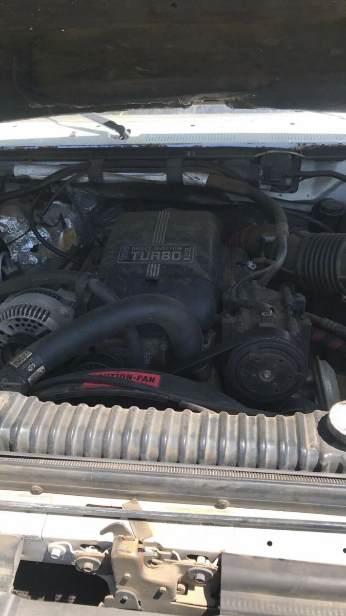 1994 White Ford F-350 Extended Cab Pickup