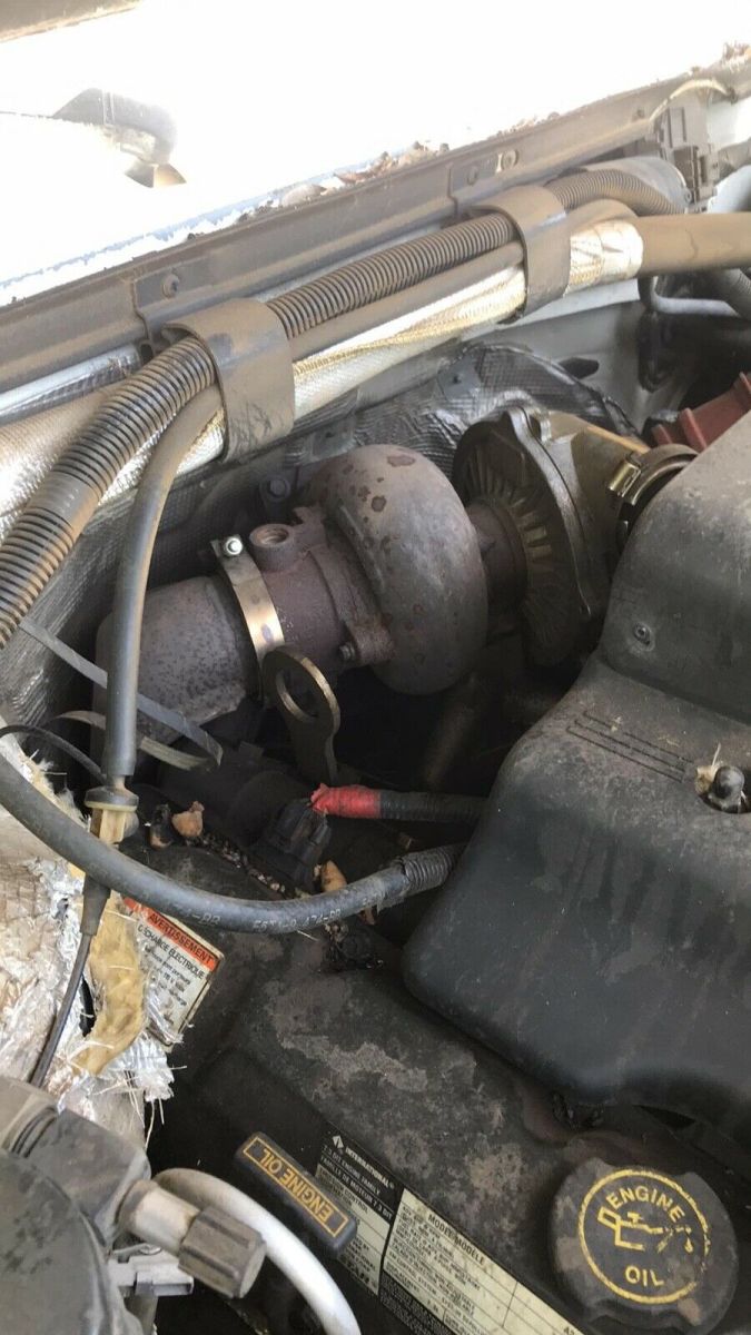 1994 White Ford F-350 Extended Cab Pickup