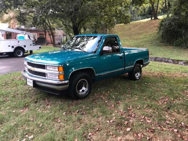 1994 Teal Green Metallic Chevrolet Silverado 1500 Standard Cab Pickup