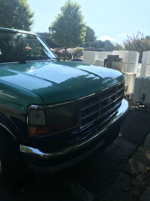 1994 Blue Ford F-150 Extended Cab Pickup