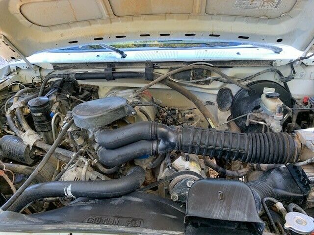 1994 White Ford Bronco SUV