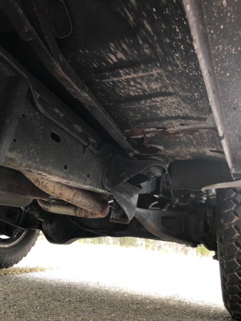 1994 White/ Blue Ford Bronco SUV