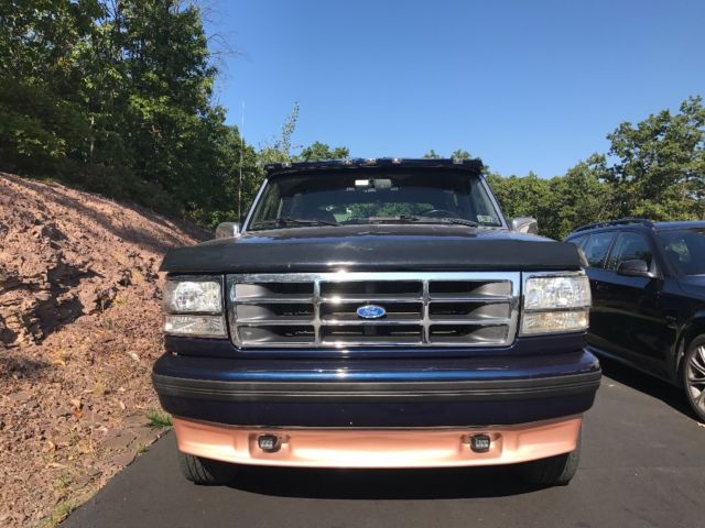 1994 Blue Ford Bronco SUV