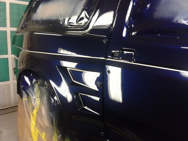 1994 Blue Ford Bronco