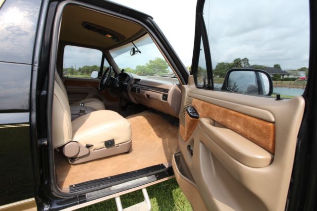 1994 Black Ford Bronco