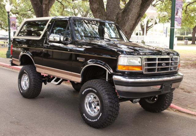 1994 Black Ford Bronco