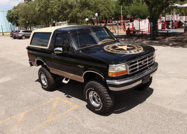 1994 Black Ford Bronco