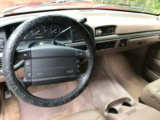 1994 Red Ford Bronco --