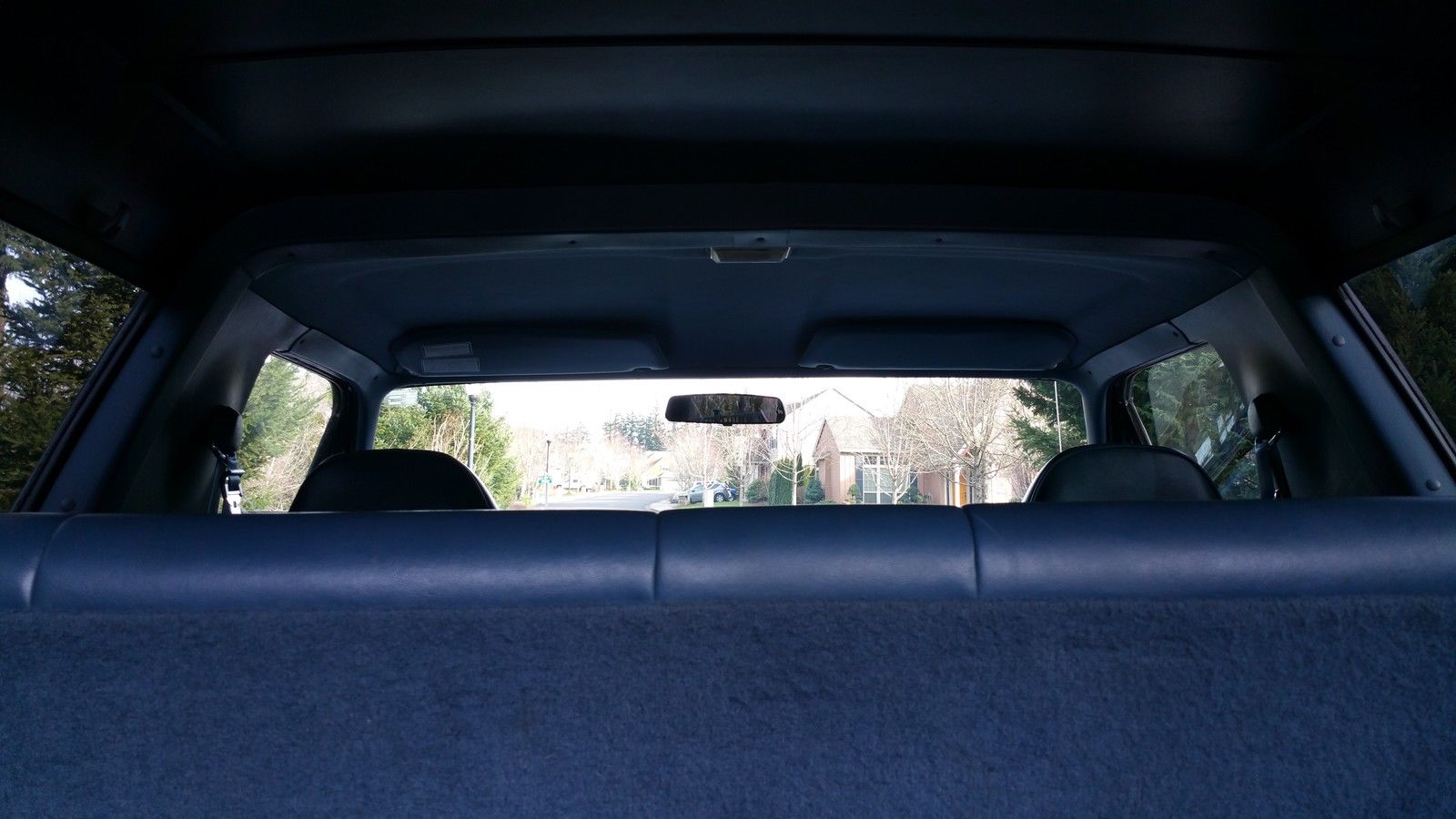 1994 Blue Ford Bronco SUV