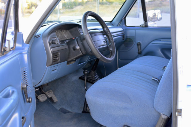 1994 White Ford Bronco