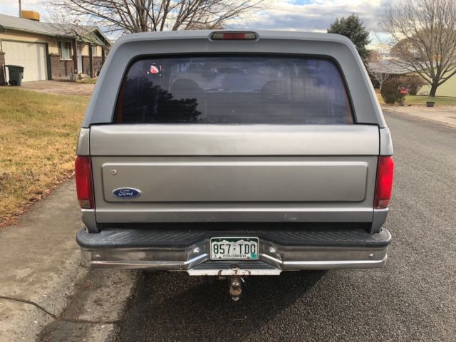 1994 Gray Ford Bronco SUV