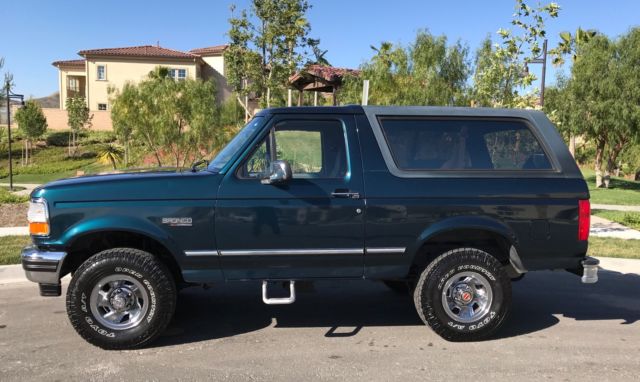 1994 Green Ford Bronco