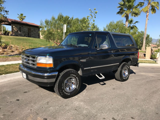 1994 Green Ford Bronco