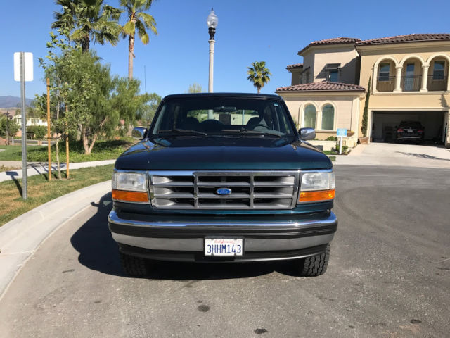 1994 Green Ford Bronco