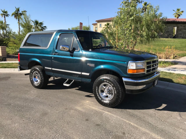 1994 Green Ford Bronco