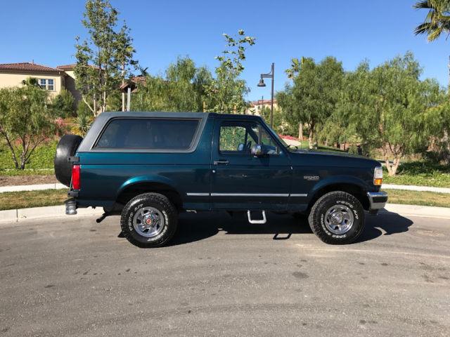 1994 Green Ford Bronco