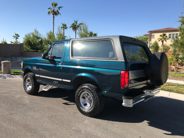 1994 Green Ford Bronco