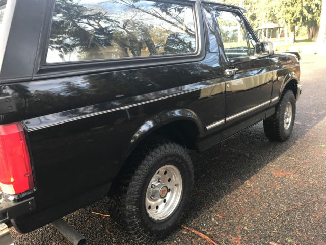 1994 Black Ford Bronco SUV